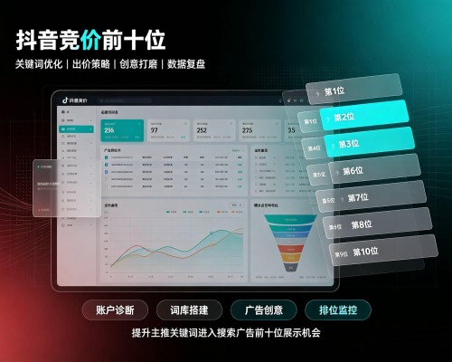 金塔抖音搜索竞价